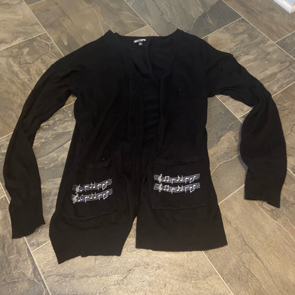 Music Note Cardigan